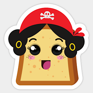 Pirate Bread Sticker